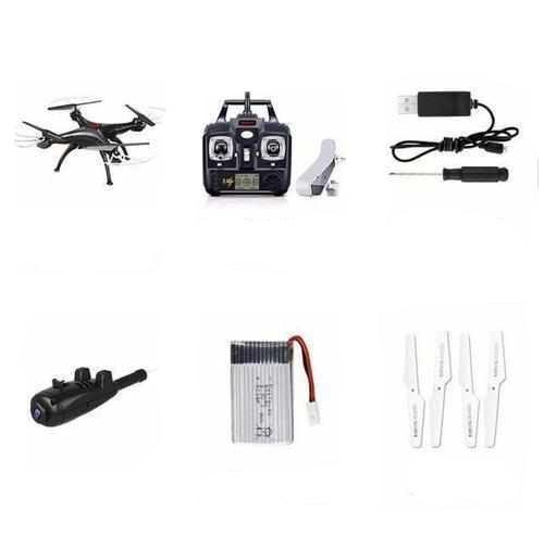 SYMA X5SW X5A Drone Drones Drones Xpress X5SW Black 1 Battery Drones
