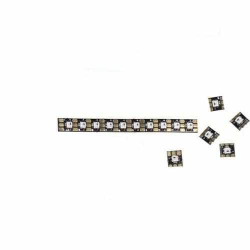 Shearable WS2812 Flexible 10 Lamp Beads F3/F4/F4 Flight Controller Parts Drones Xpress 1set
