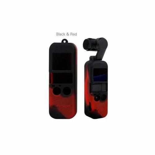 Silicone Cover with Strap for DJI Osmo Pocket Accessories Drones Xpress Red 