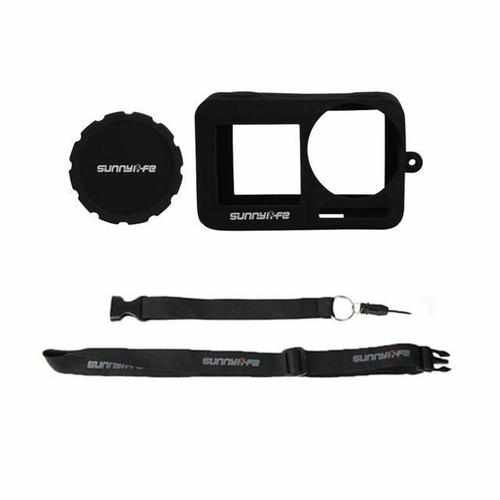 Silicone Protective Case Lens Cover for Osmo Action Accessories Drones Xpress red 