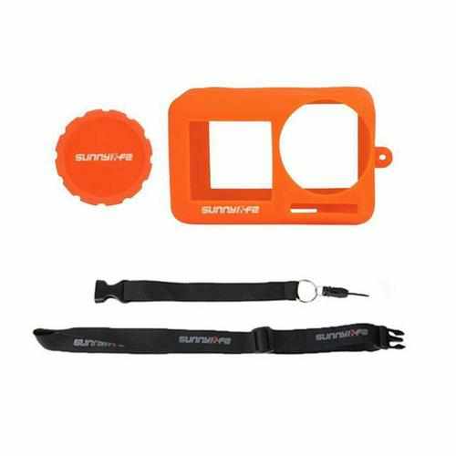 Silicone Protective Case Lens Cover for Osmo Action Accessories Drones Xpress red 