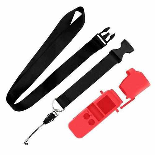 Silicone Protective Case for DJI Osmo Pocket Accessories Drones Xpress Red 