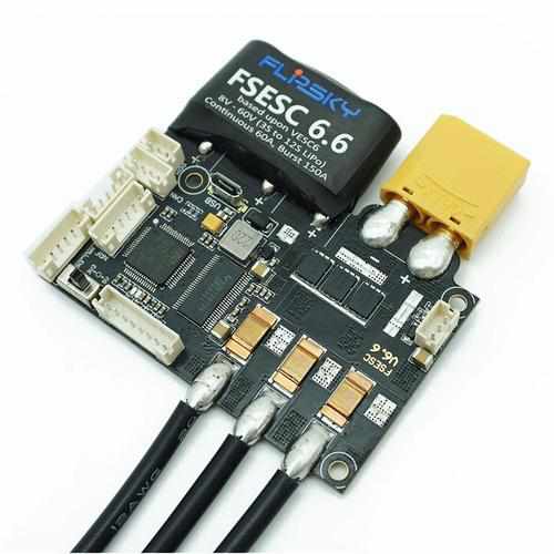 Skate Eletrico FSESC 6.6 based upon VESC6 Electronic Speed Controller for surfing ESC Drones Xpress VS Heat sink