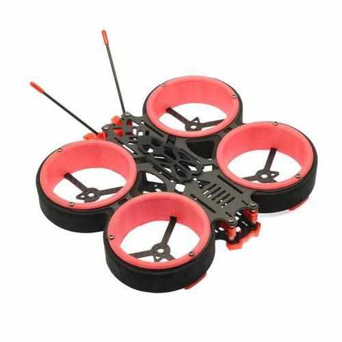 Skystars Angela V2 168mm Cinewhoop Frame Kit w/ Duct Frames Drones Xpress Normal Version Red