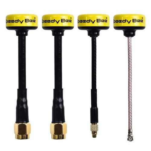SpeedyBee 5.8 GHz RHCP/LHCP MMCX FPV Antenna UFL IPX IPEX for RC Antennas Drones Xpress RHCP SMA Yellow