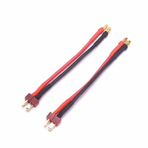 T Plug male To 3.5mm Banana plug with Housing 14AWG Wire Cables Drones Xpress 1PCS