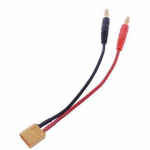 T plug to XT60 plug / EC3 Plug / Tamiya Plug Connector Balance Charge Cable Cables Drones Xpress XT60 to 4MM