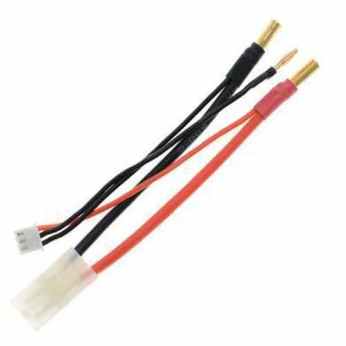 T plug to XT60 plug / EC3 Plug / Tamiya Plug Connector Balance Charge Cable Cables Drones Xpress XT60 to 4MM