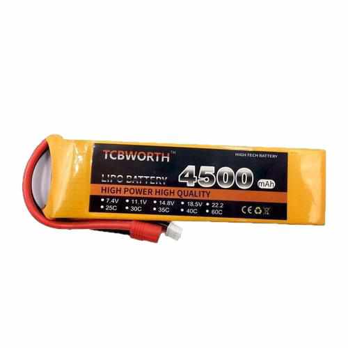 TCBWORTH 2S 7.4V 4500mAh 40C Lipo Battery Batteries Drones Xpress JST plug