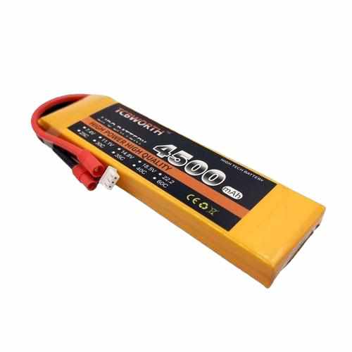 TCBWORTH 2S 7.4V 4500mAh 60C Lipo Battery Batteries Drones Xpress XT150 plug