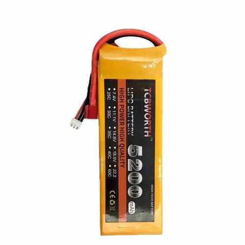 TCBWORTH 2S 7.4V 5200mAh 60C Lipo Battery Batteries Drones Xpress 3.5 Banana plug