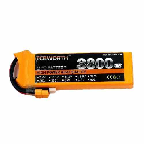 TCBWORTH 3S 11.1V 3800mAh 35C Lipo Battery Batteries Drones Xpress XT60 plug