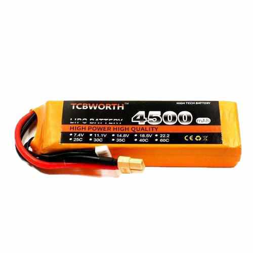 TCBWORTH 3S 11.1V 4500mAh 30C Lipo Battery Batteries Drones Xpress JST plug