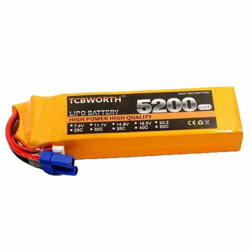 TCBWORTH 3S 11.1V 5200mAh 60C Lipo Battery Batteries Drones Xpress XT60 plug