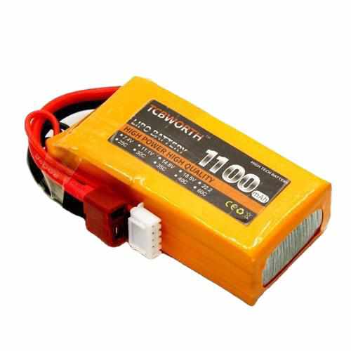 TCBWORTH 4S 14.8V 1100mAh 30C Lipo Battery Batteries Drones Xpress XT60 plug
