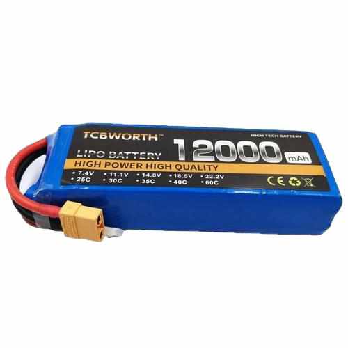 TCBWORTH 4S 14.8V 1200mAh 25C Lipo Battery Batteries Drones Xpress AS150 25C
