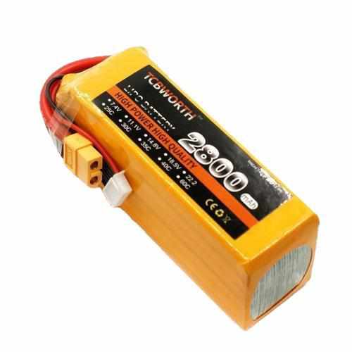 TCBWORTH 4S 14.8V 2800mAh 35C Lipo Battery Batteries Drones Xpress EC5 plug
