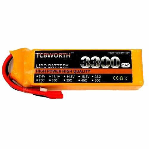 TCBWORTH 4S 14.8V 3300mAh 60C Lipo Battery Batteries Drones Xpress XT60 plug