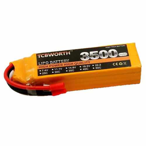 TCBWORTH 4S 14.8V 3500mAh 40C Lipo Battery Batteries Drones Xpress 4 Bnana plug