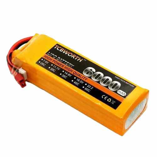 TCBWORTH 4S 14.8V 6000mAh 60C Lipo Battery Batteries Drones Xpress XT60 plug