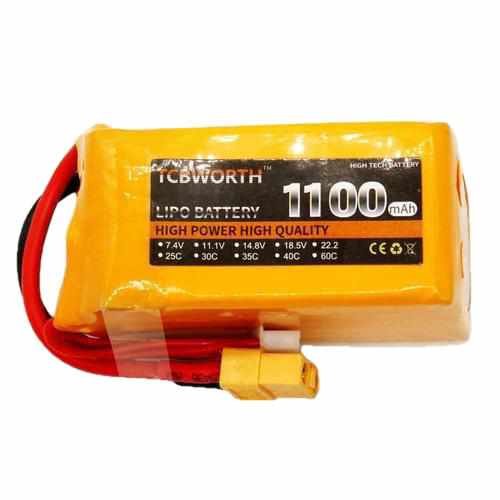TCBWORTH 5S 18.5V 1100mAh 40C Lipo Battery Batteries Drones Xpress XT60 plug
