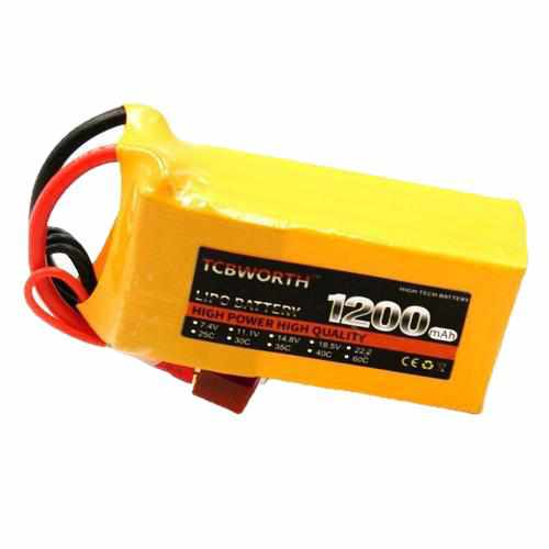 TCBWORTH 5S 18.5V 1200mAh 25C Lipo Battery Batteries Drones Xpress AS150 plug