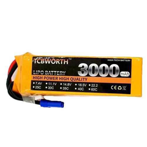 TCBWORTH 5S 18.5V 3000mAh 40C Lipo Battery Batteries Drones Xpress Miyada plug