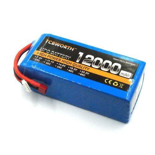 TCBWORTH 6S 22.2V 12000mAh 25C Lipo Battery Batteries Drones Xpress AS90 25C