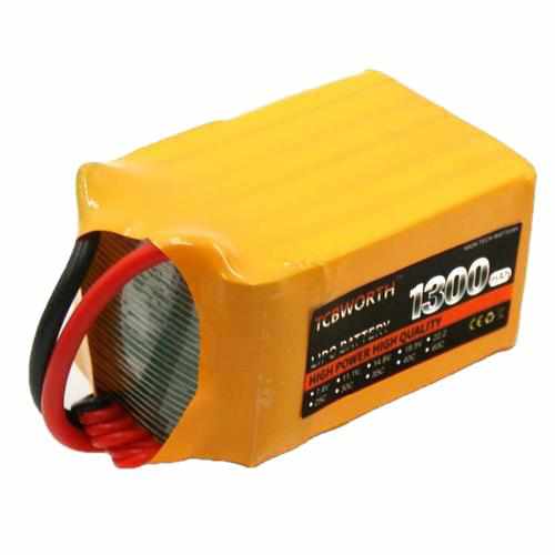 TCBWORTH 6S 22.2V 1300mAh 40C Lipo Battery Batteries Drones Xpress XT60 plug
