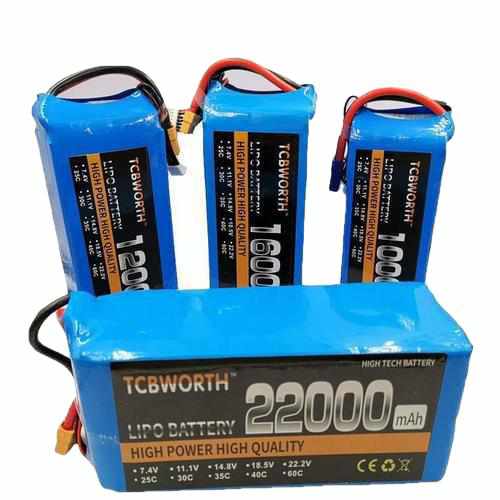 TCBWORTH 6S 22.2V 22000mAh 25C Lipo Battery Batteries Drones Xpress XT90 25C
