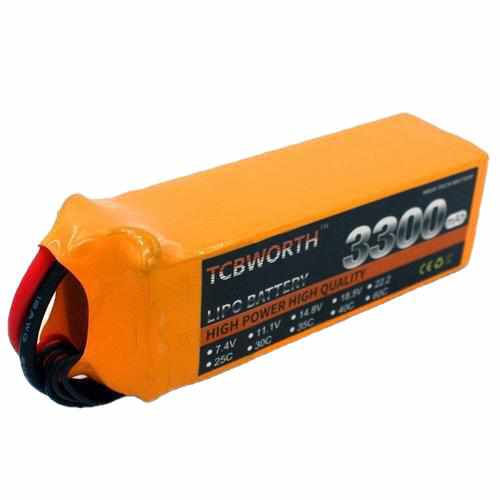 TCBWORTH 6S 22.2V 3300mAh 60C Lipo Battery Batteries Drones Xpress XT60 plug