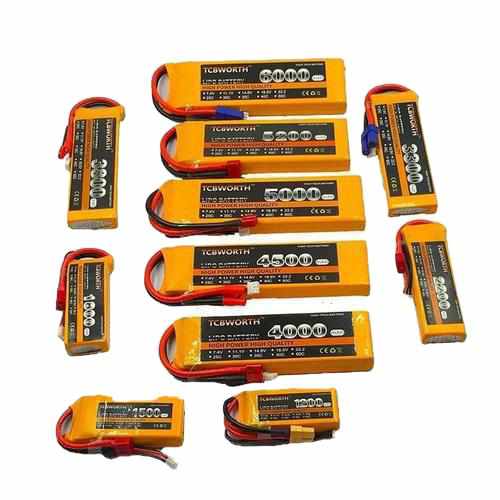 TCBWORTH 7.4V 2S 2200mAh to 6000mAh 30C/40C/60C Lipo Battery Batteries Drones Xpress 4000mAh XT60 30C