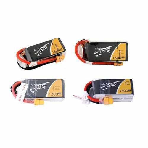 Tattu 1300mAh 1550mAh Lipo 3S 4S Racing Battery XT60 Plug Batteries Drones Xpress 1300mah 45c 3s