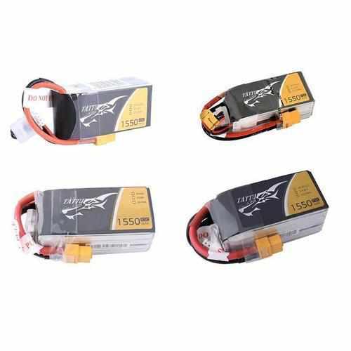 Tattu 1300mAh 1550mAh Lipo 3S 4S Racing Battery XT60 Plug Batteries Drones Xpress 1300mah 45c 3s