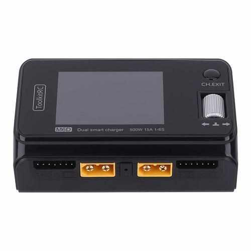 ToolkitRC M6D 500W 15A DC Dual Channel MINI Smart Charger Chargers Drones Xpress