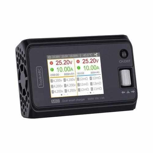 ToolkitRC M6D 500W 15A DC Dual Channel MINI Smart Charger Chargers Drones Xpress