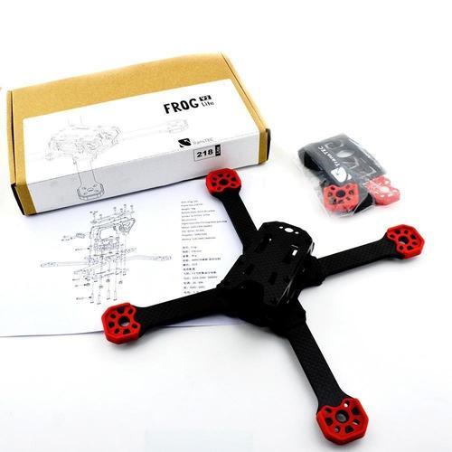 TransTEC Frog V2 Lite Frame Separate Arm Support 3S-4S ESC Frames Drones Xpress Silver