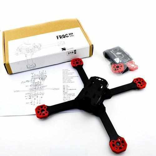TransTEC Frog V2 Lite Frame Separate Arm Support 3S-4S ESC Frames Drones Xpress Silver