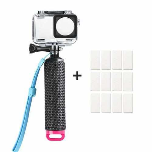 Waterproof Case Housing Shell Anti-fog Film for Osmo Action Accessories Drones Xpress 3pcs red