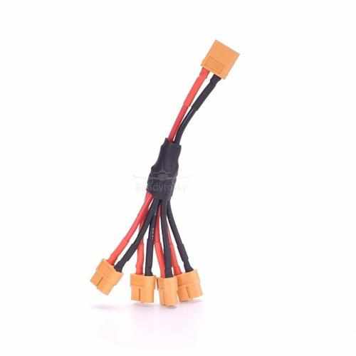 XT60 1 Male to 4 Female Power Distribution Cable Cables Drones Xpress