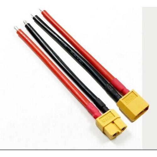 XT60 Connector Female / male W/Housing 10CM Silicon Wire 14AWG Cables Drones Xpress 1 male and 1 female