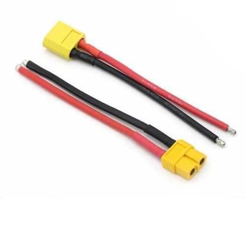 XT60 Female Male Connector With 10CM 14AWG Silicone Wire Cables Drones Xpress XT60 male