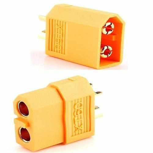 XT60 XT-60 Male Female Bullet Connectors Plugs Cables Drones Xpress 2