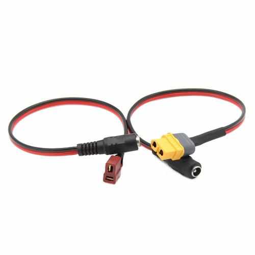 XT60 XT30 T Dean Plug to DC 5.5/2.1mm 5521 Female Adapter Cables Drones Xpress XT60 to DC5.5
