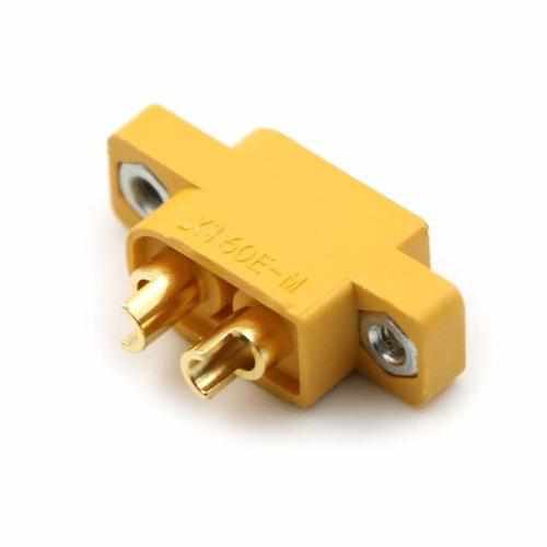 XT60E-M Mountable XT60 Male Plug Connector Cables Drones Xpress