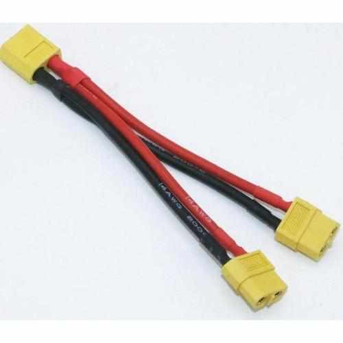 Xt60 Parallel Battery Connector Cable Cables Drones Xpress 1 female to 2 male