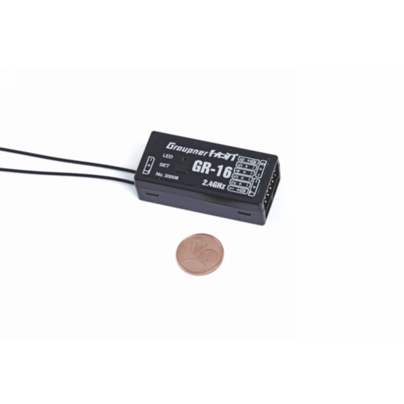 ModalAI Graupner, GR-16 HoTT Receiver, SBus