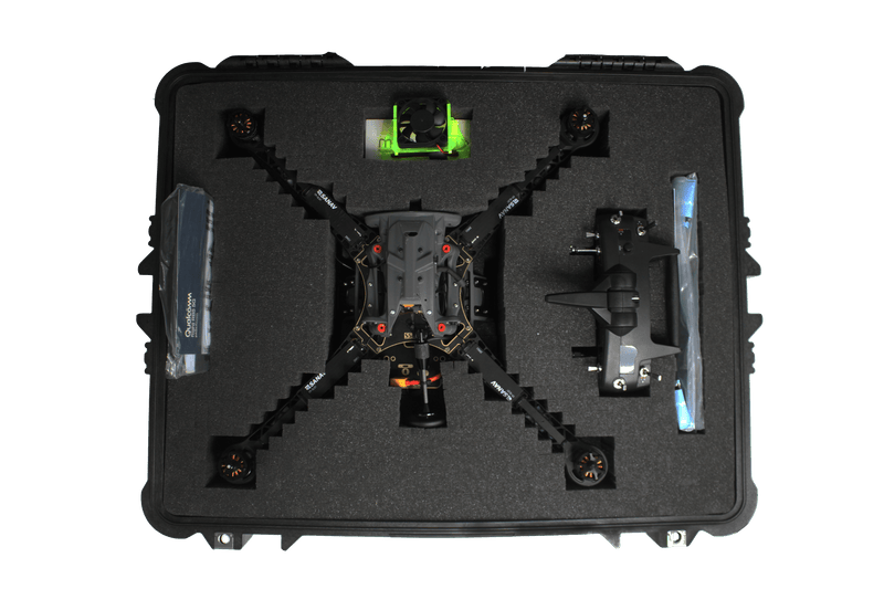 ModalAI Waterproof and Shock Resistant Drone Case with Wheels
