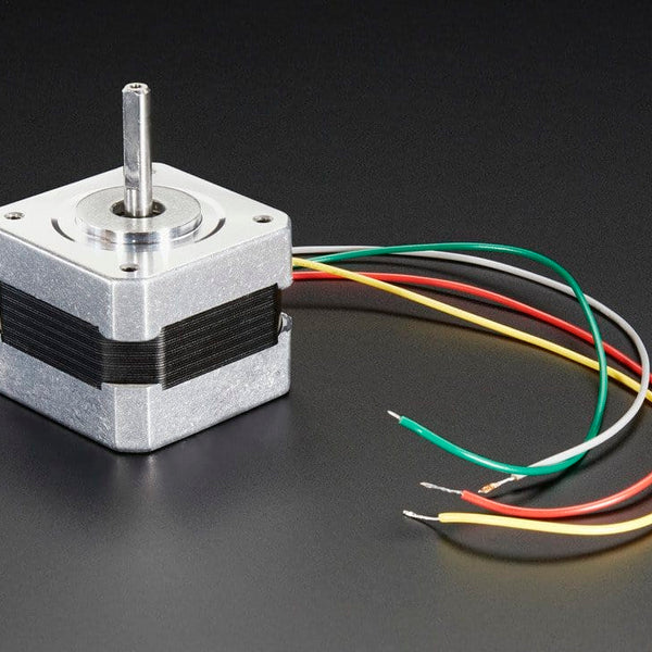 Stepper motor - NEMA-17 size - 200 steps/rev, 12V 350mA - The Pi Hut